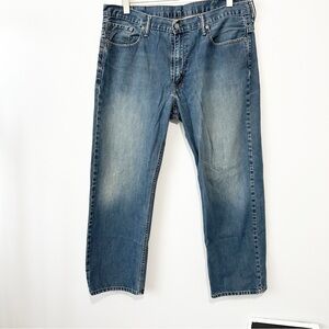 Levi’s 569 loose straight fit jeans men’s 38x32 blue denim casual